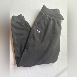 Under Armour Black Jogger Sweatpants Medium